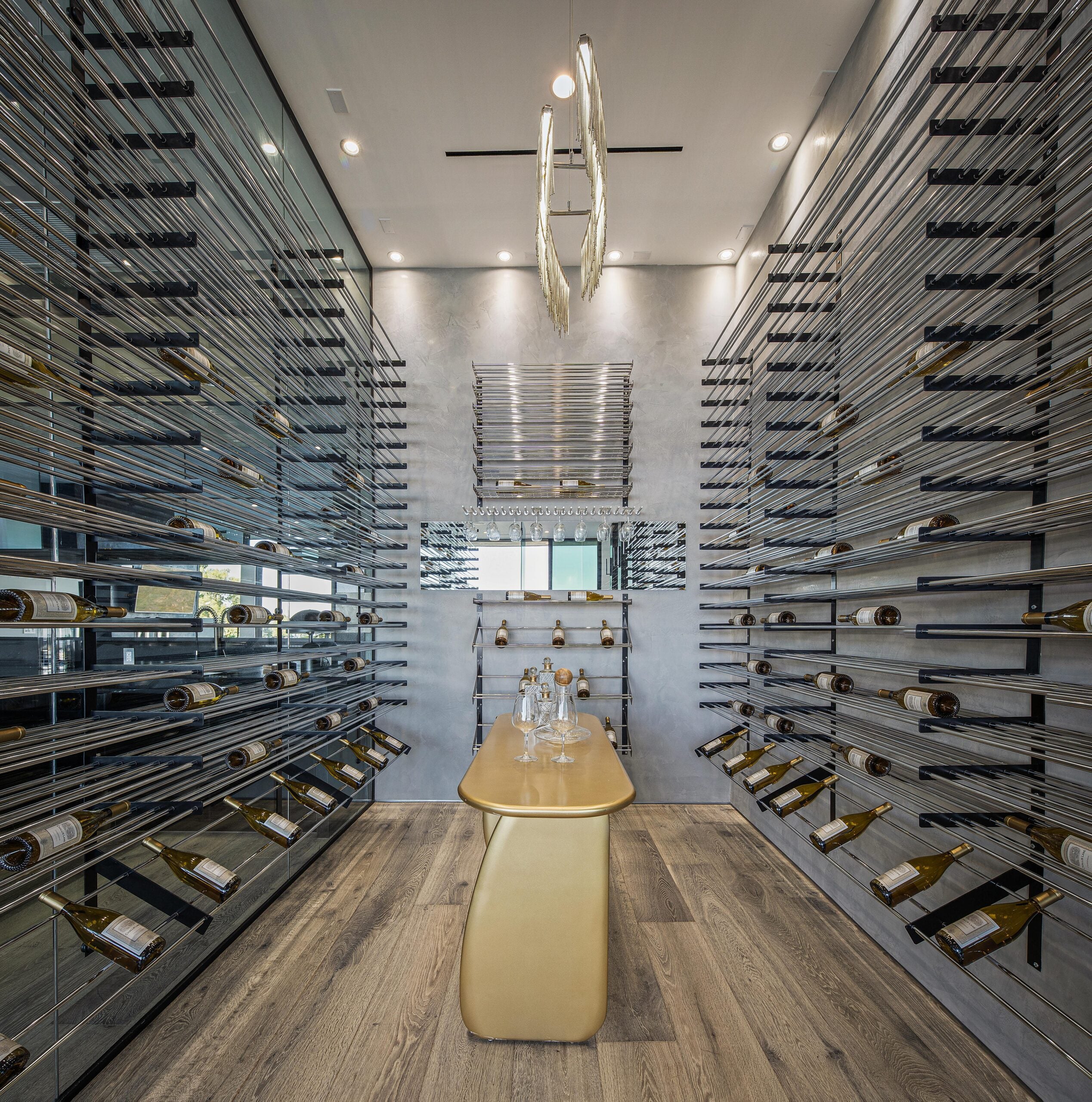 Présentation Evolution Wine Wall (casier à vin mural en métal)