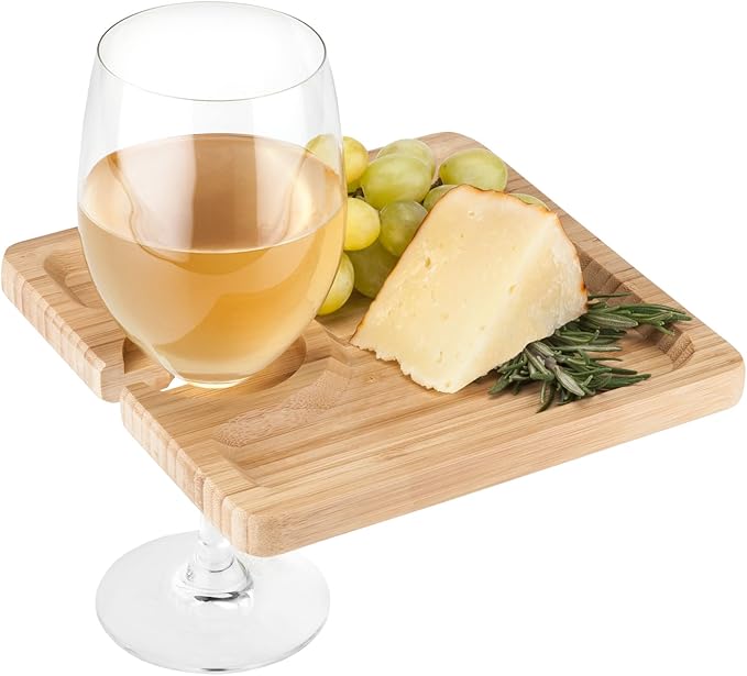 Bamboo Appetizer Buffet Plate