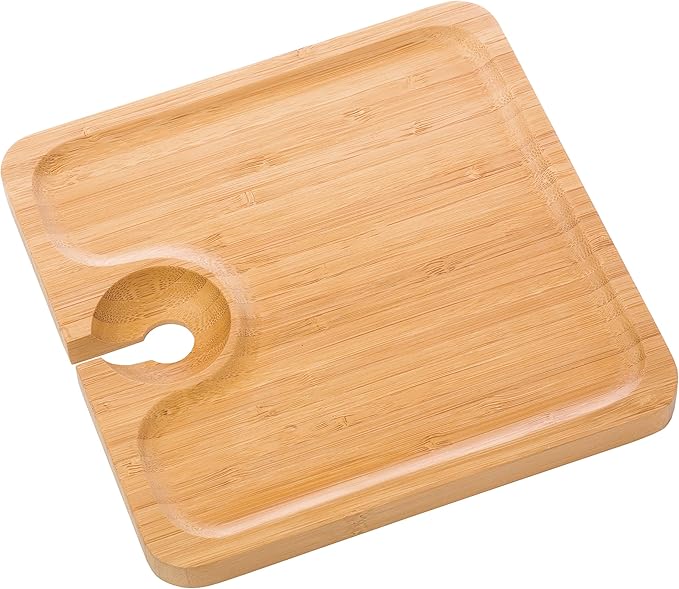 Bamboo Appetizer Buffet Plate