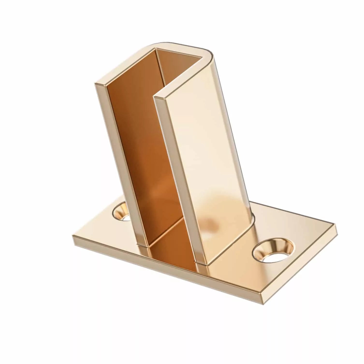 Helix Wine Rack Post Hidden Base Plate (floating wine rack system component)