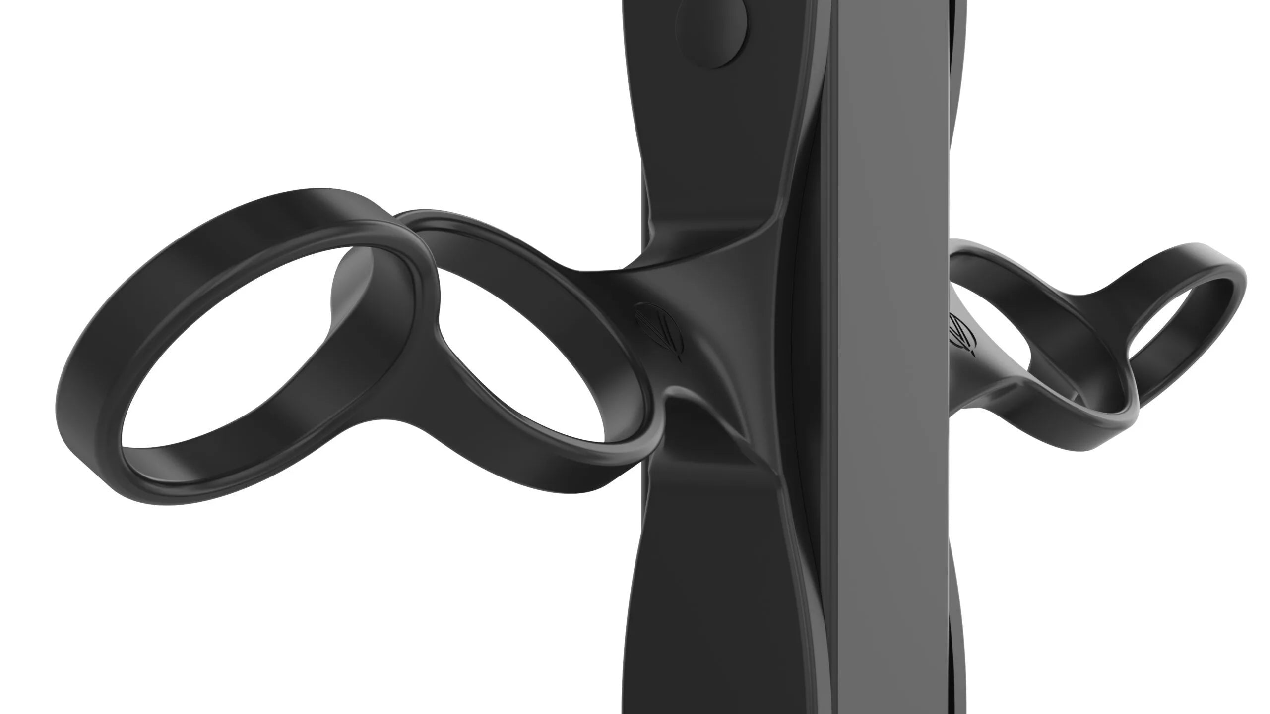 Helix Double Sided Wine Rack Post Kit 10 (modern floor-to-ceiling floating wine rack system)