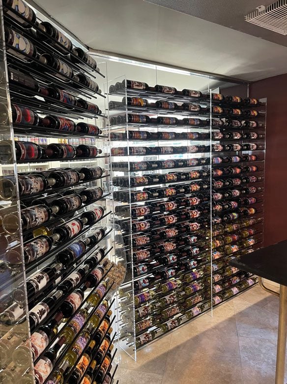 Kit de base Evolution pour casier à vin autoportant 72