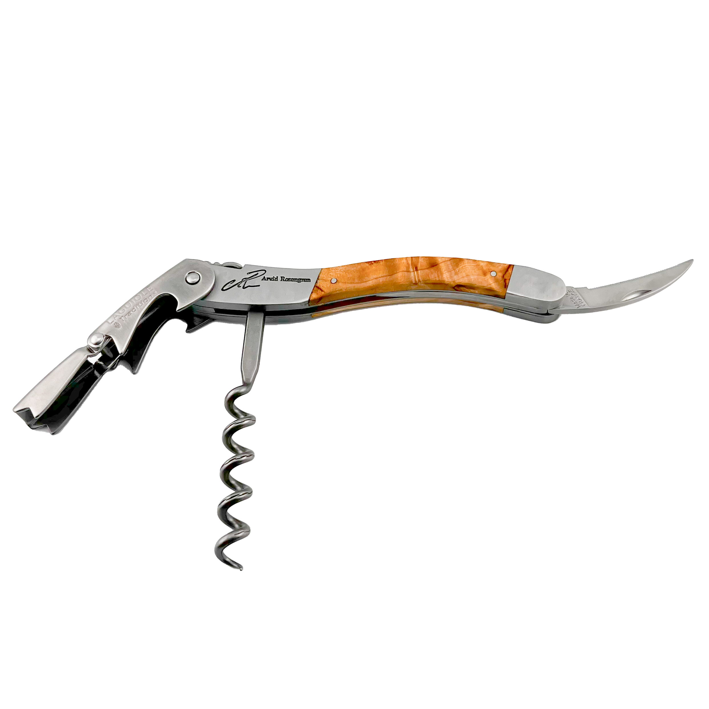 Arvid Rosengren Curly Birchwood Handle