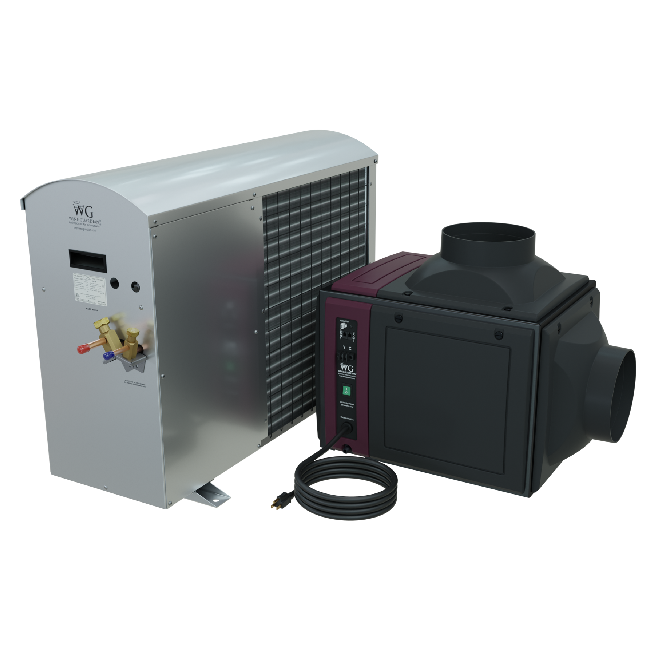 Wine Guardian DS025 1/4 Ton Ducted Split Wine Cellar Cooling System