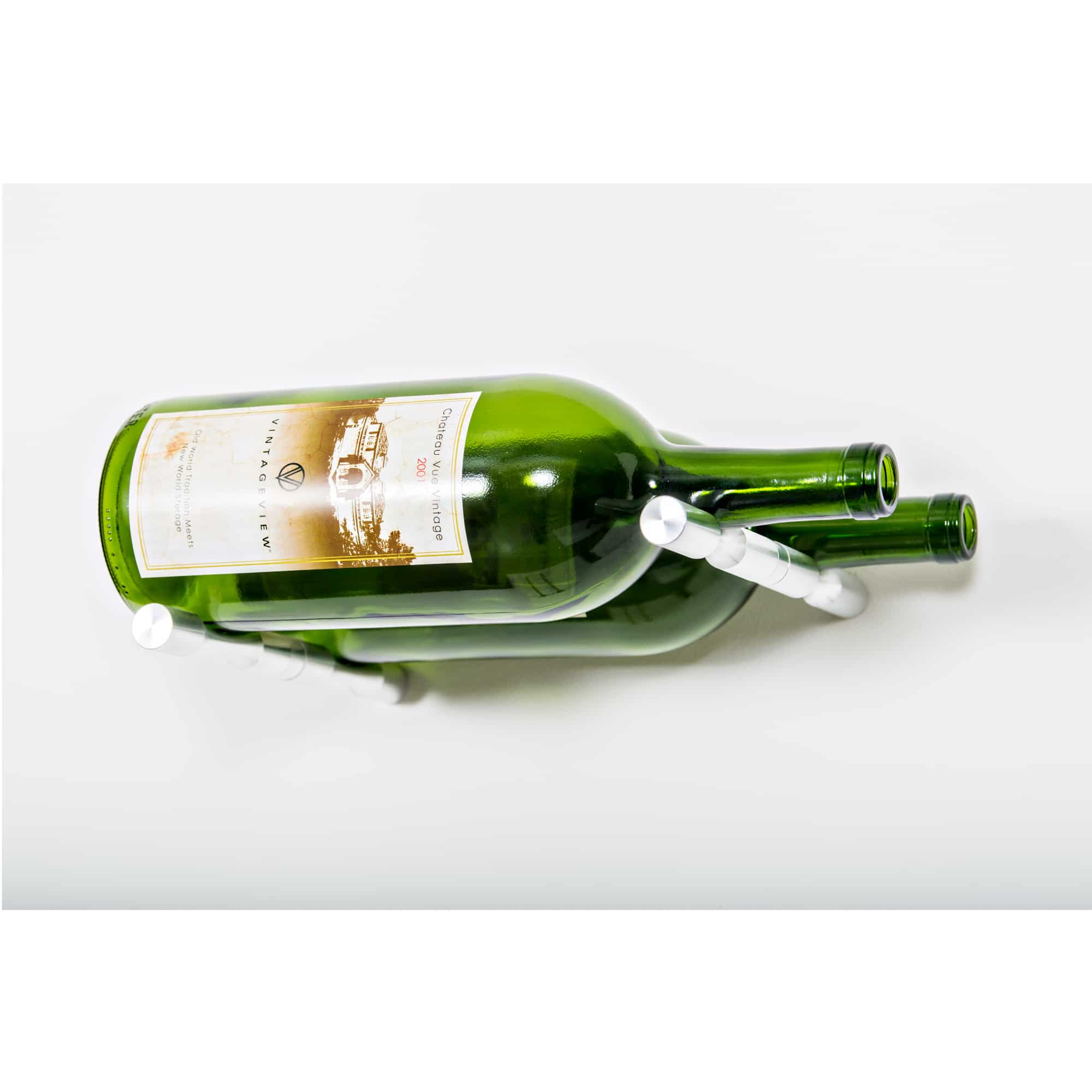 Vino Pins 2 Magnum (porte-bouteilles mural pour bouteilles de vin 1,5L et de champagne)