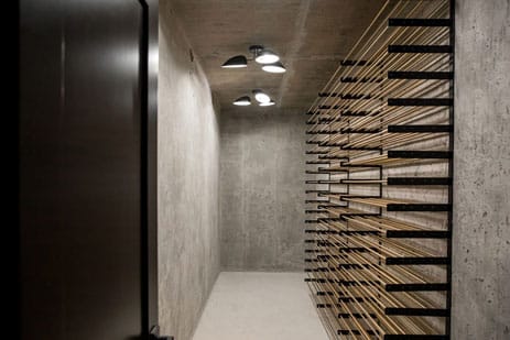 Evolution Wine Wall 75 3C (porte-bouteilles mural en métal)