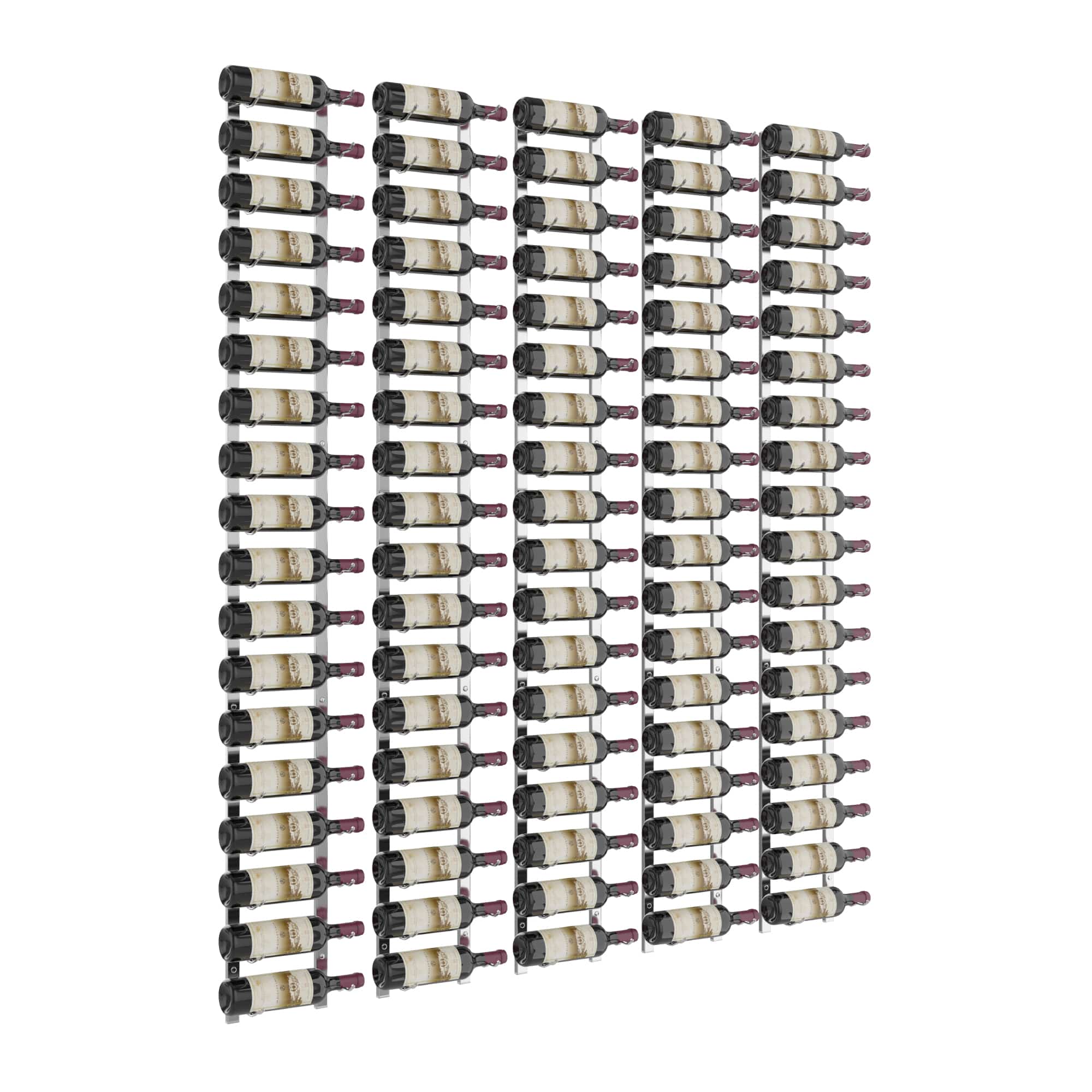 W Series Feature Wall 6 (wall mounted metal wine rack kit)