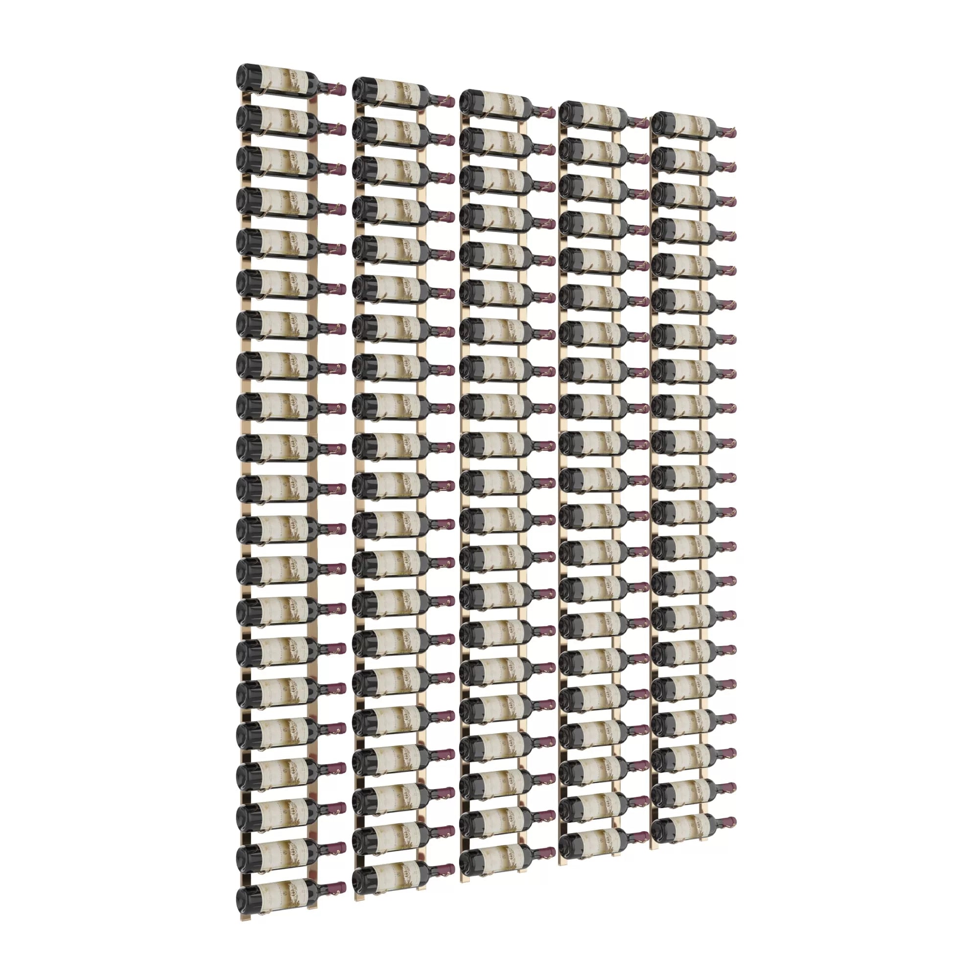 W Series Feature Wall 7 (wall mounted metal wine rack kit)