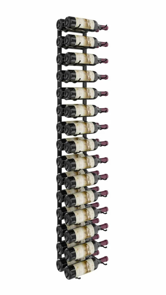 Range de vin W 5 (kit de porte-bouteilles mural en métal)