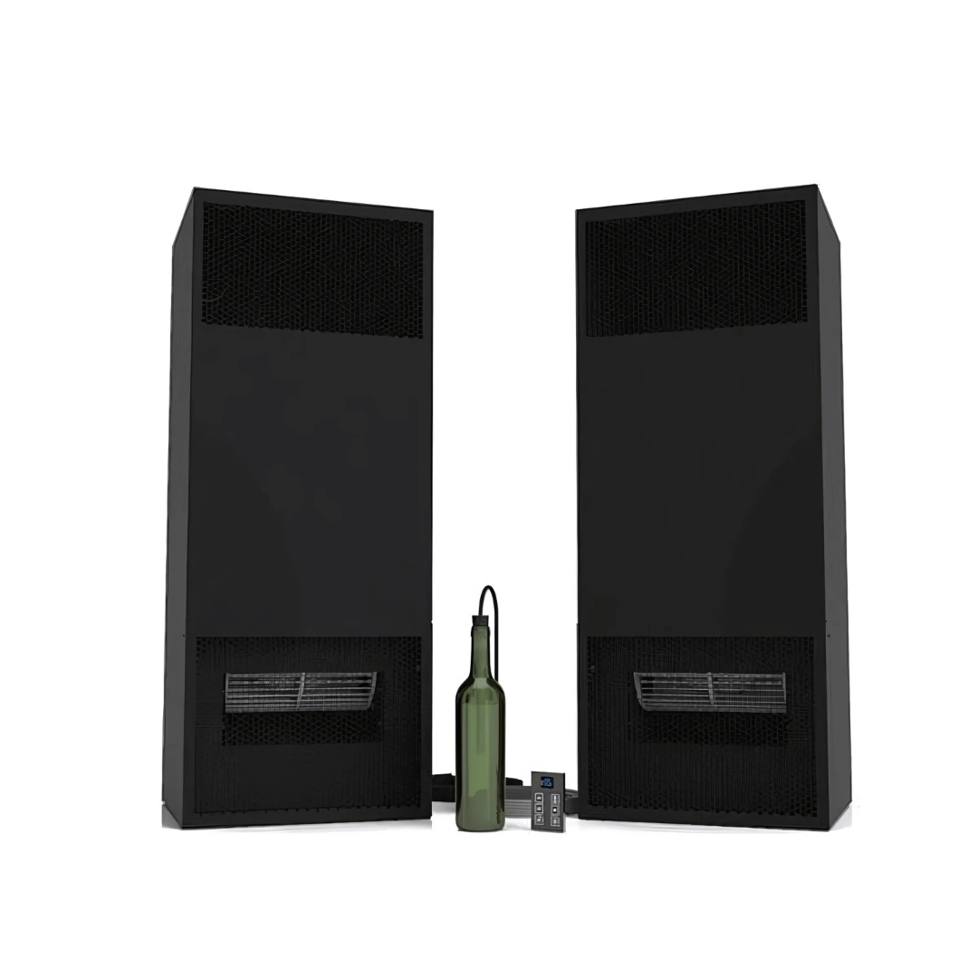 Twin Ceiling Mount 9000 – Ductless (H.E. 220V Condenser) Wine Cellar Cooling System