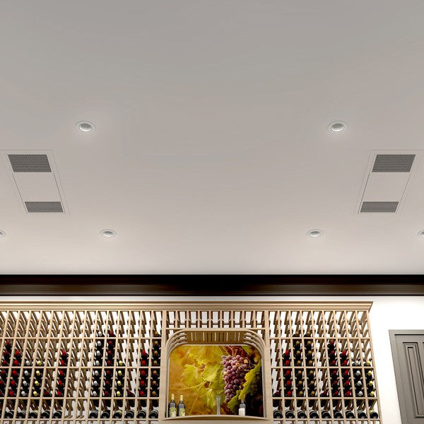 Twin Ceiling Mount 9000 – Ductless (H.E. 220V Condenser) Wine Cellar Cooling System