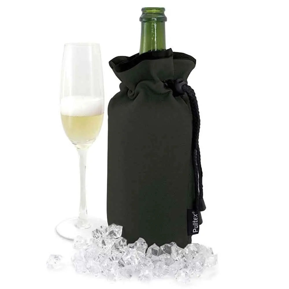 Sac isotherme noir pour vin et champagne