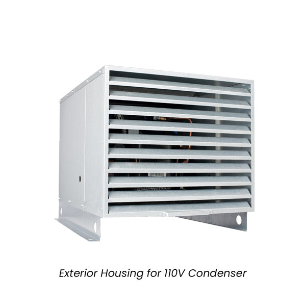 Twin Ceiling Mount 9000 – Ductless (H.E. 220V Condenser) Wine Cellar Cooling System