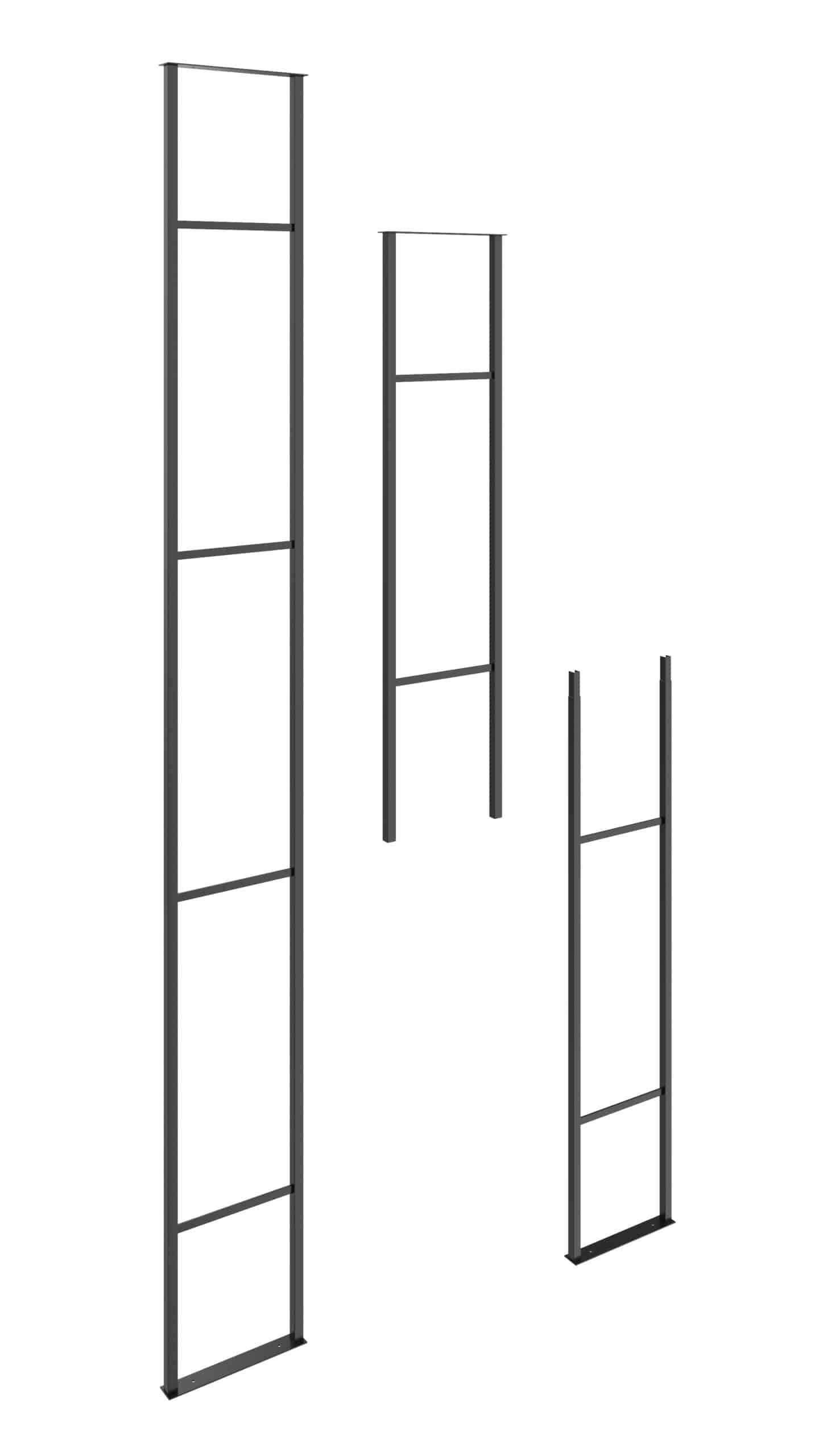 W Series Wine Rack Frame Big 10 (floor to ceiling wine rack support for up to 24 3-6L wine bottles)