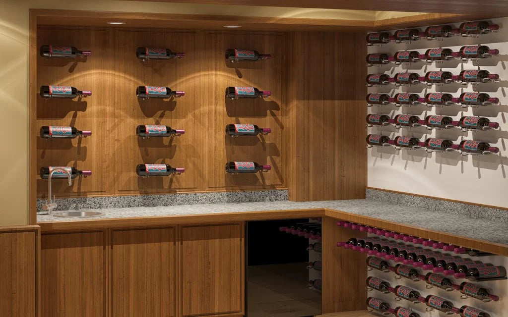 Vino Pins 1 Acrylic (wall mounted wine rack peg)