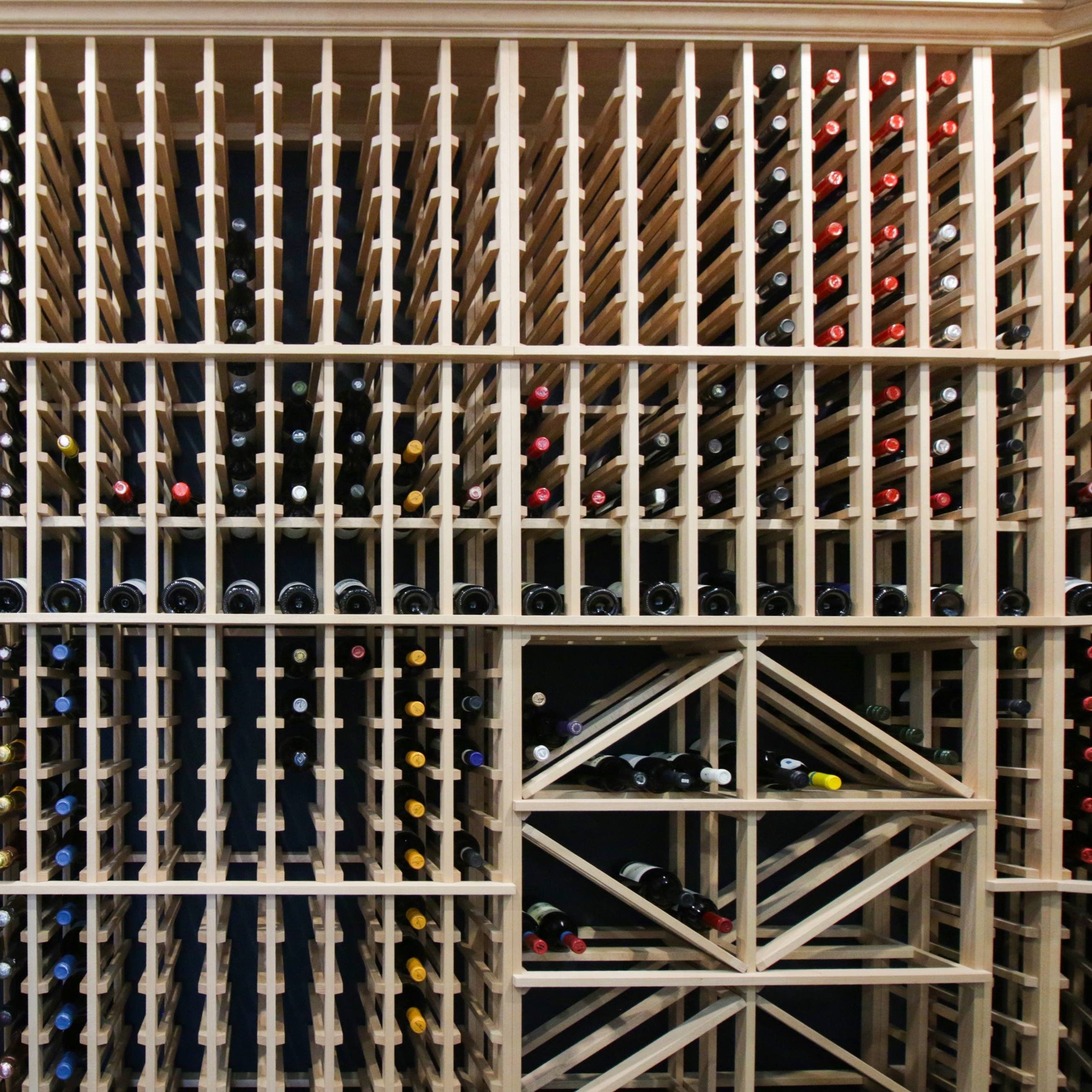 Full Height Standard (750ml) Single Column - Premier Cru Premium Wooden Racking