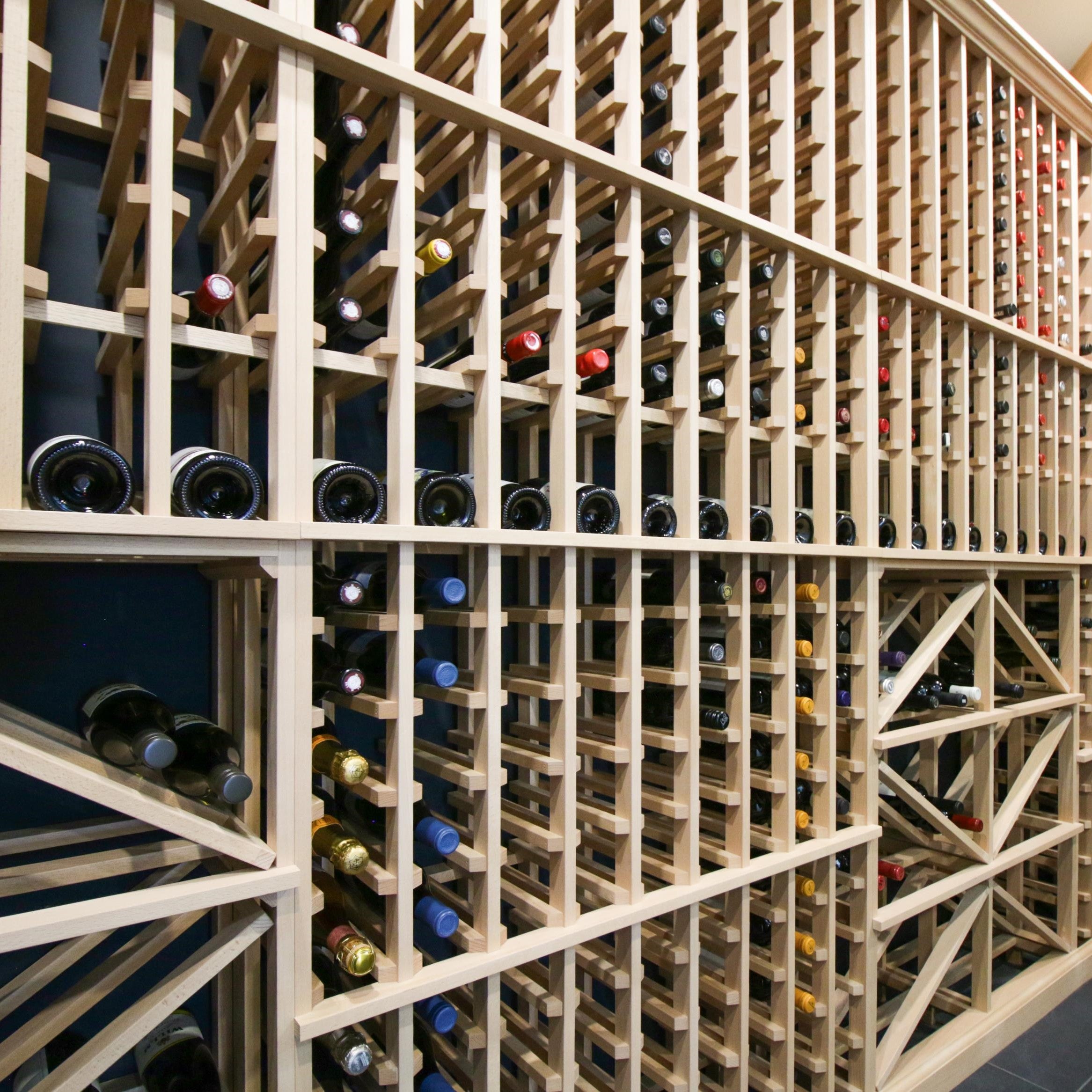 Full Height Standard (750ml) Single Column - Premier Cru Premium Wooden Racking