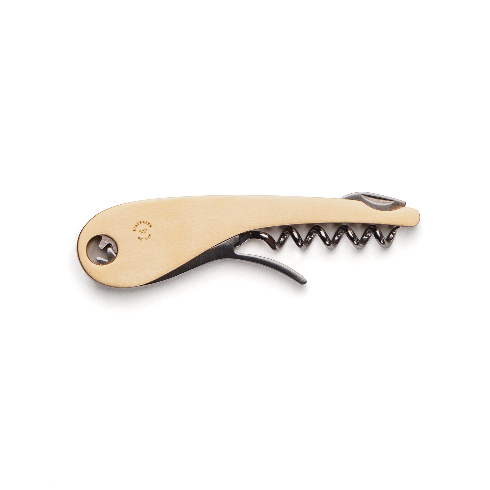 Soft Brass Machine Corkscrew
