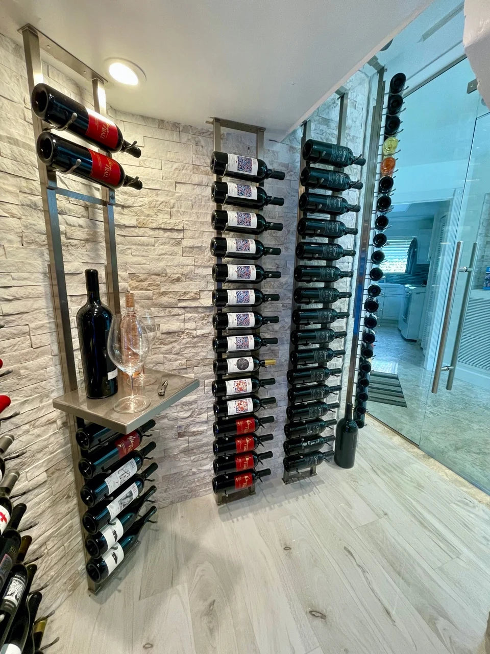 W Series Shelf (wall mounted metal wine rack accessary)