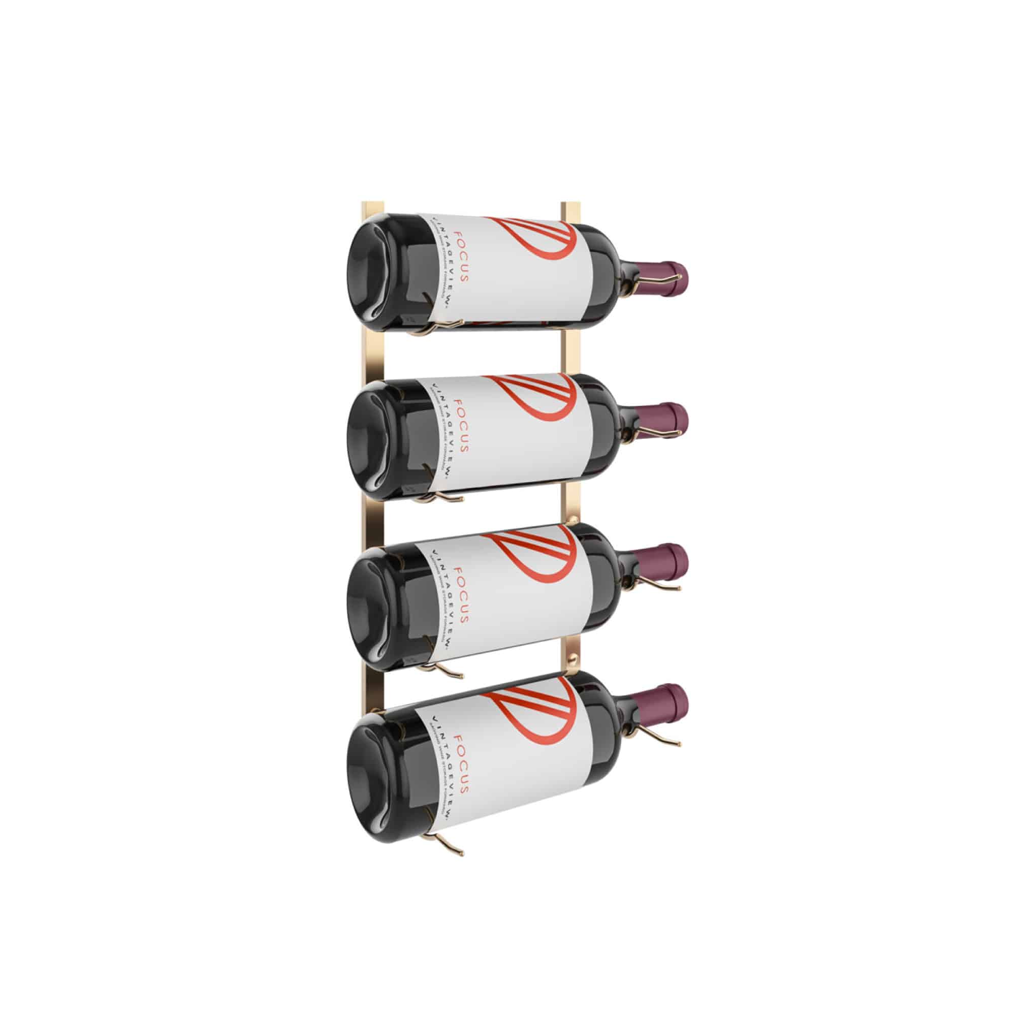 W Series Big Bottle Rack (wall mounted metal wine storage for 3-6 L)