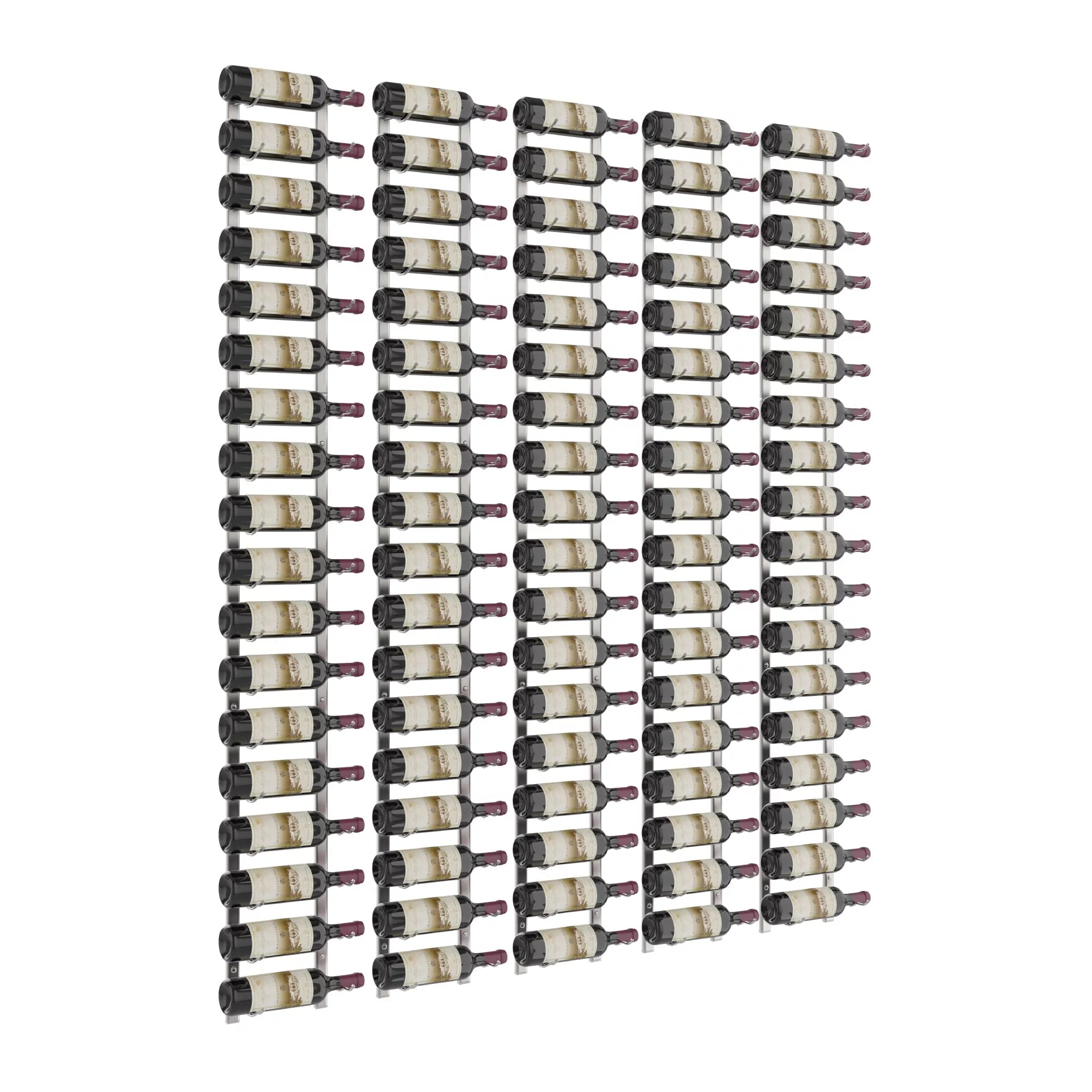 W Series Feature Wall 6 (wall mounted metal wine rack kit)