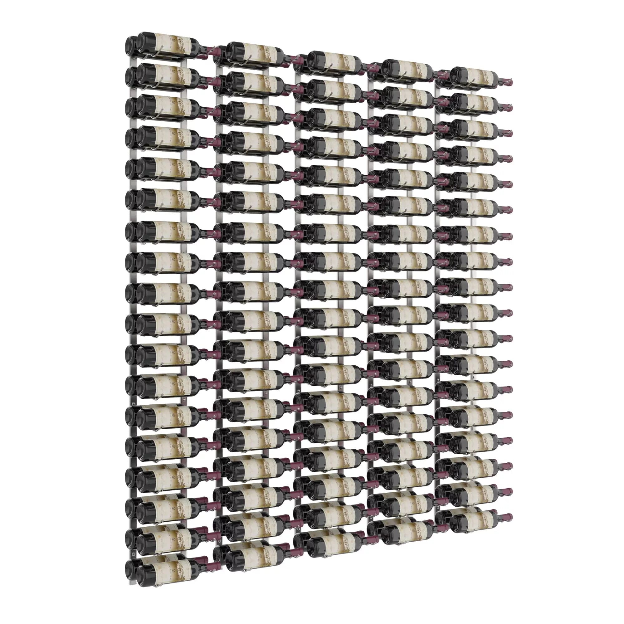 W Series Feature Wall 6 (wall mounted metal wine rack kit)