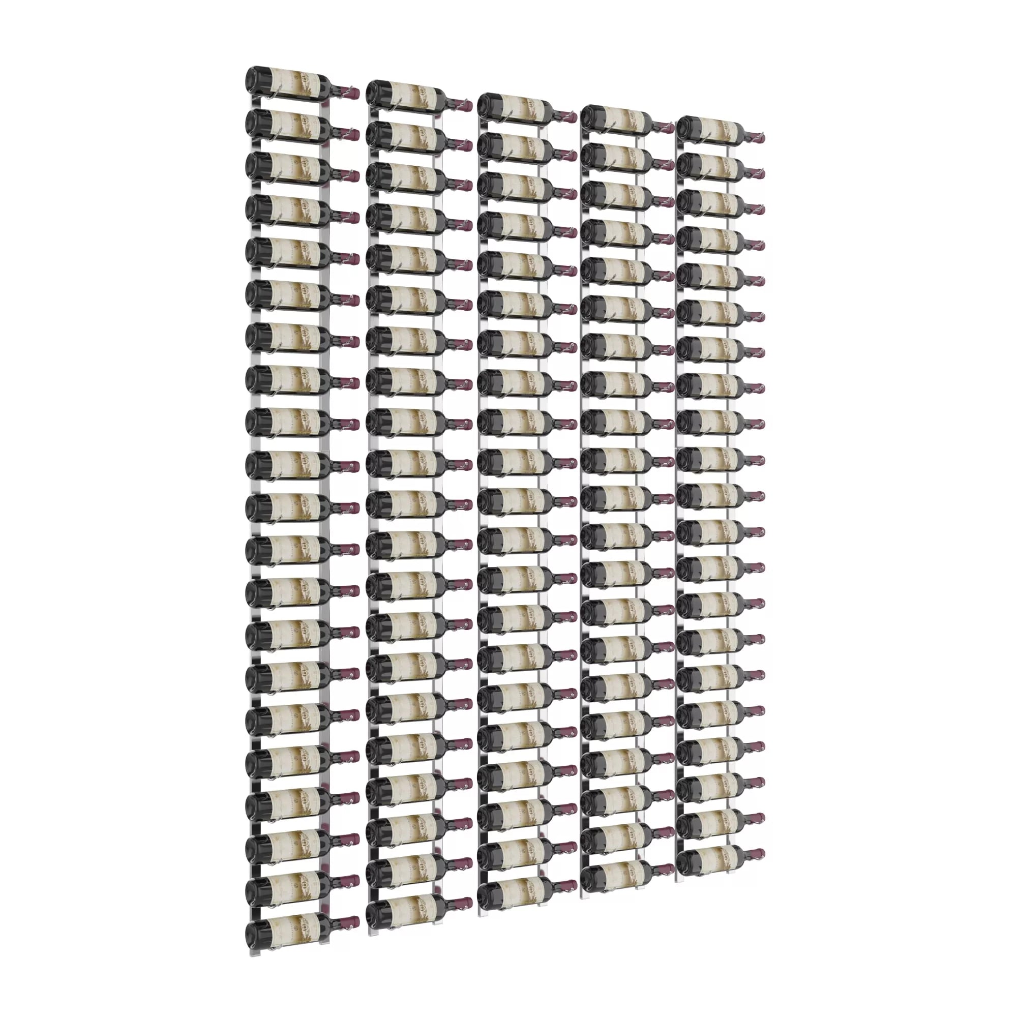 W Series Feature Wall 7 (wall mounted metal wine rack kit)