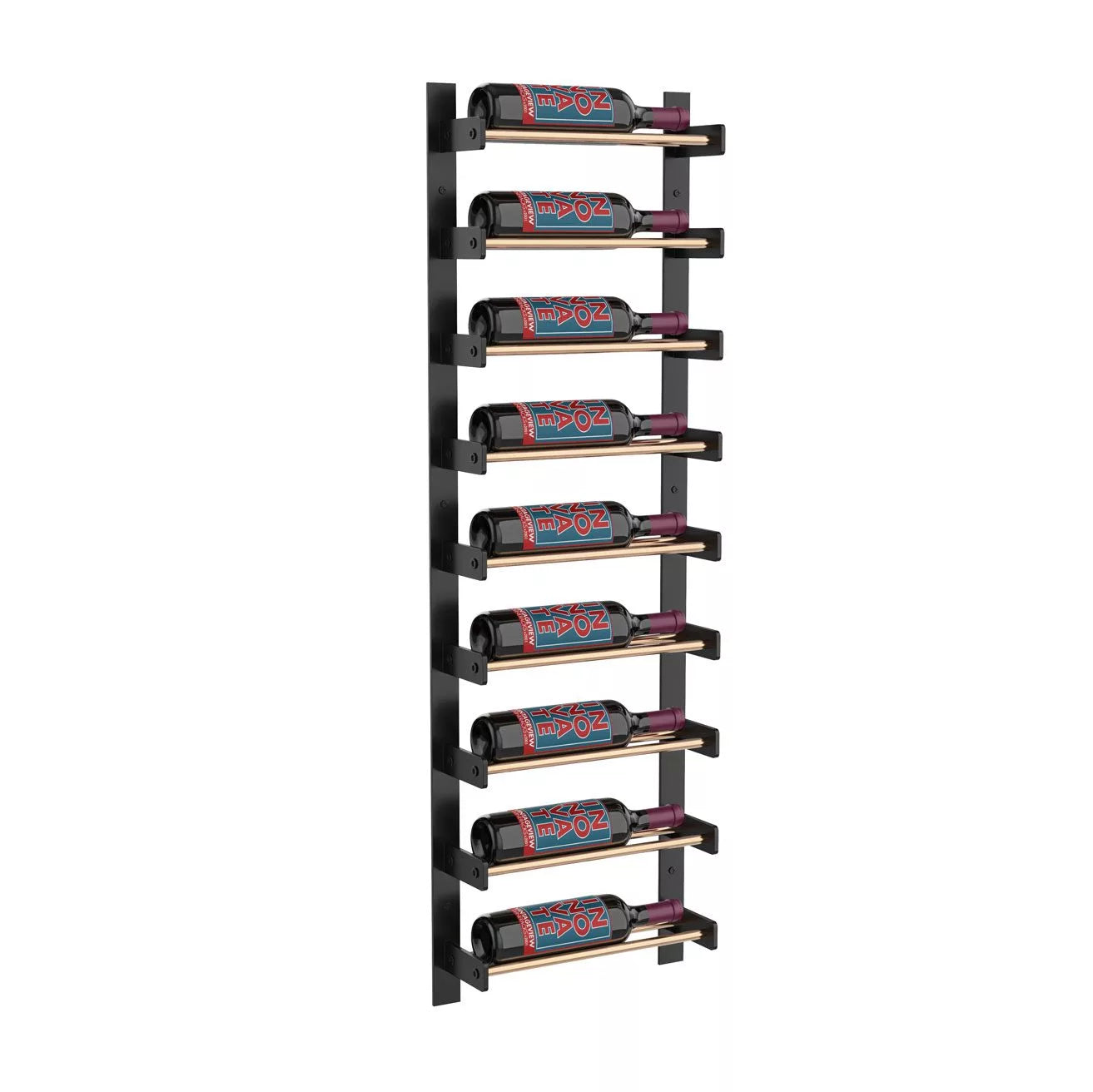 Evolution Wine Wall 45 1C (wall mounted metal wine rack)