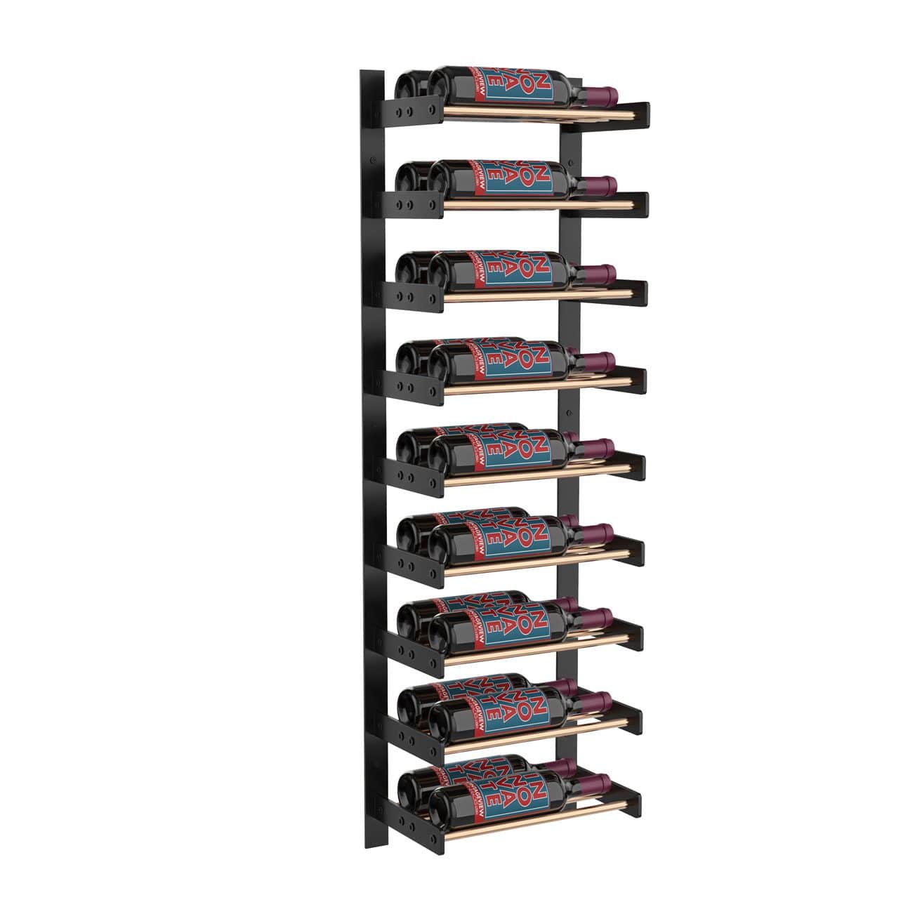 Evolution Wine Wall 45 1C (wall mounted metal wine rack)