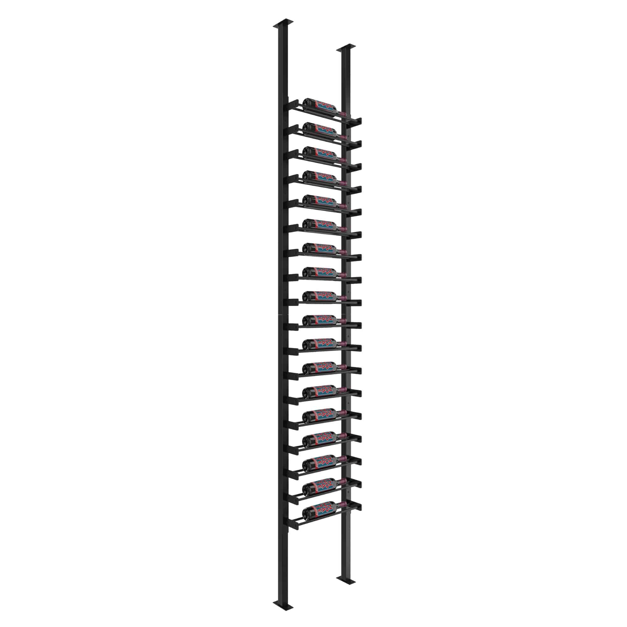 Evolution Single Sided Wine Wall Post Kit 10 1C (floor-to-ceiling wine rack system)