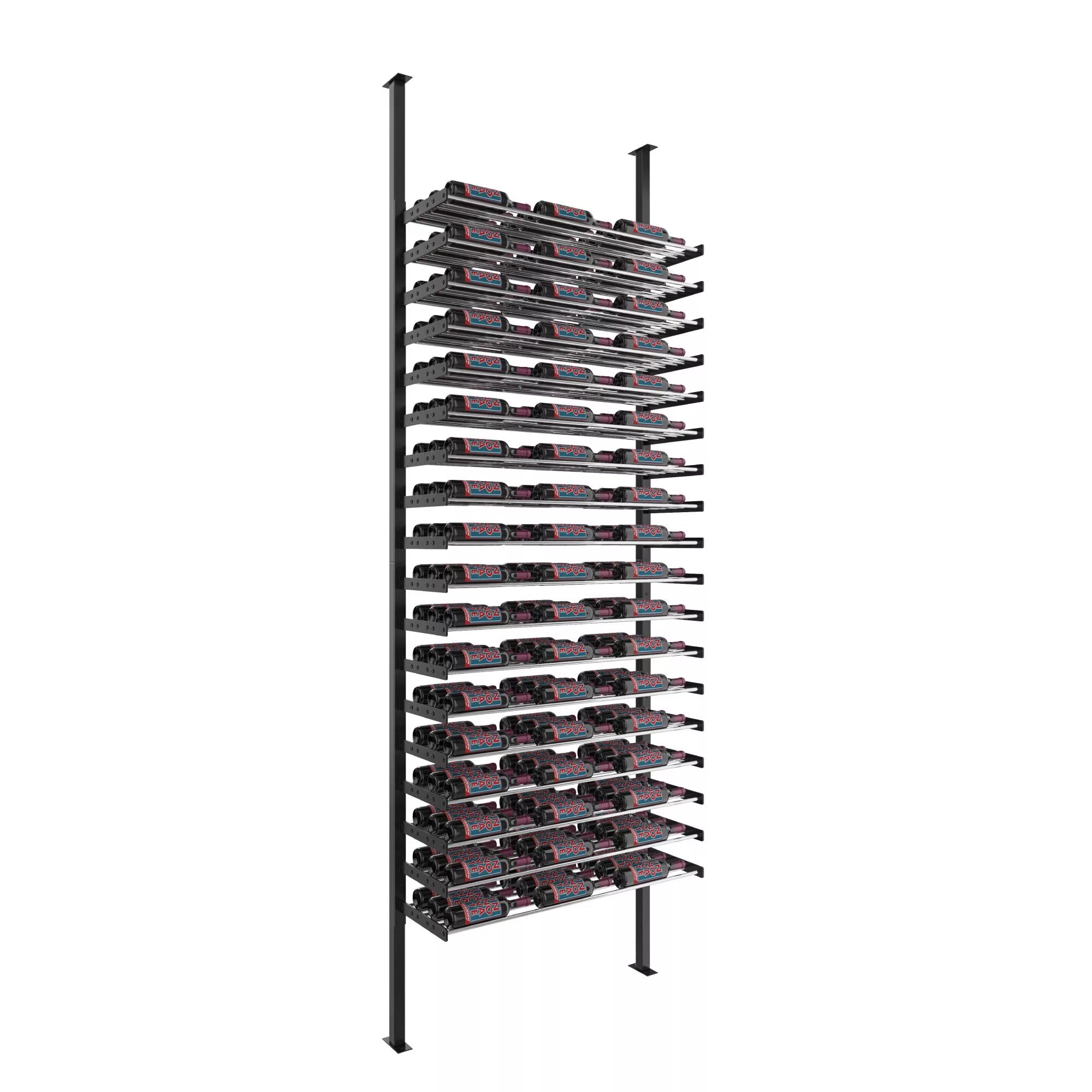 Evolution Single Sided Wine Wall Post Kit 10 3C (floor-to-ceiling wine rack system)