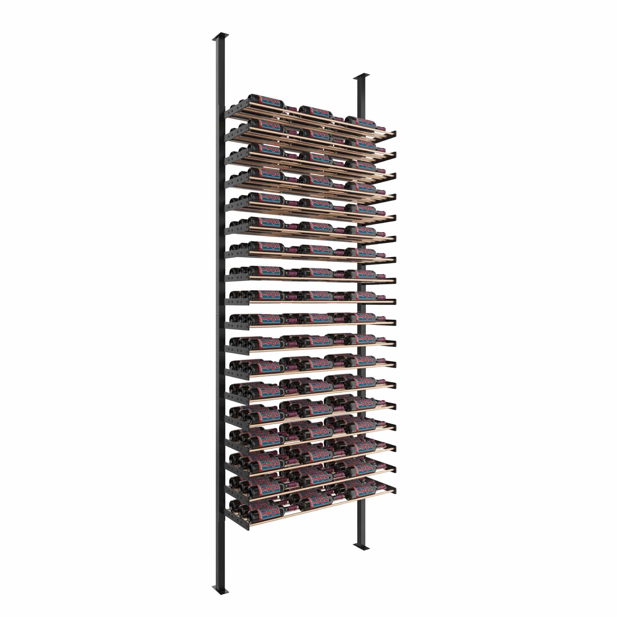 Evolution Single Sided Wine Wall Post Kit 10 3C (floor-to-ceiling wine rack system)