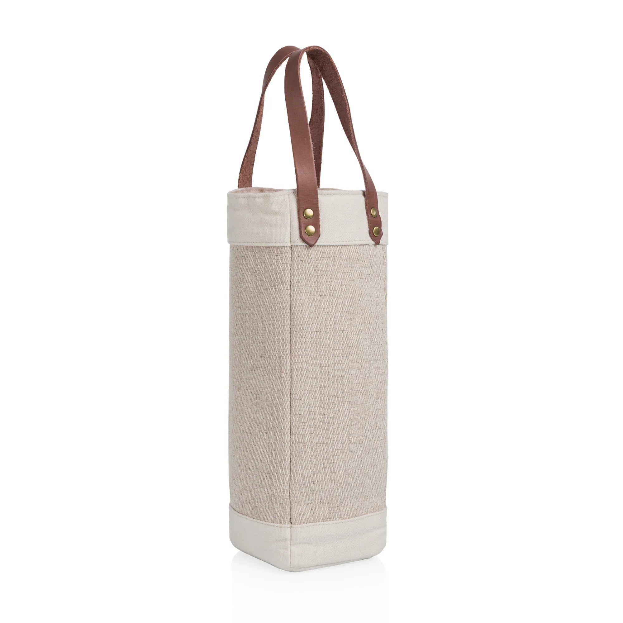 Sac isotherme en jute Pinot pour une seule bouteille