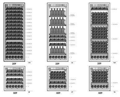 EuroCave Compact Range Large Cellar Model 259